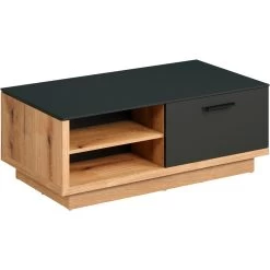 Trendteam Couchtisch »Synnax«, (1 St.), Ca. Maße (B/H/T): 110/42/60 Cm, Sofatisch Rechteckig, Eiche/schwarz 10 Trendteam Couchtisch »Synnax«, (1 St.), Ca. Maße (B/H/T): 110/42/60 Cm, Sofatisch Rechteckig, Eiche/schwarz -Möbelhaus 03b08cd8e73f7c903d1daa72f4b6673e