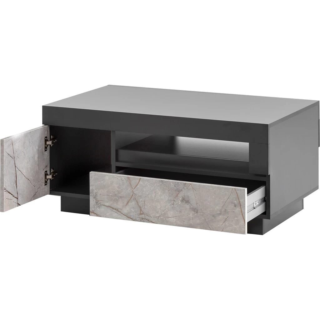 Home Affaire Couchtisch »Stone Marble«, Marmor-Optik Dekor, Zwei Verschiedene Farbvarianten, Breite 100 Cm 6 Home Affaire Couchtisch »Stone Marble«, Marmor-Optik Dekor, Zwei Verschiedene Farbvarianten, Breite 100 Cm – Bild 4