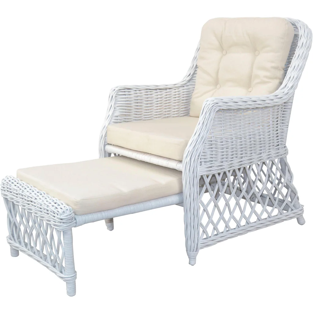 Home Affaire Rattanstuhl, Handarbeit, Maße (B/T/H): (67/75/91) 5 Home Affaire Rattanstuhl, Handarbeit, Maße (B/T/H): (67/75/91) – Bild 3