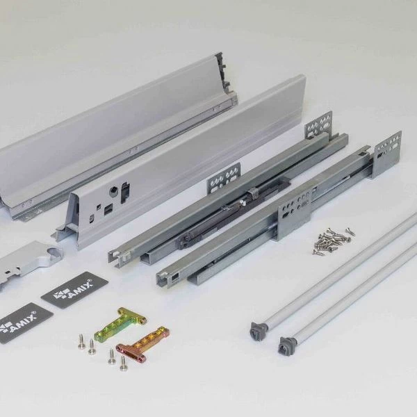 Schubkasten Grau Küchenschublade Schublade Vollauszug Küchenschubkasten40Kg TB10 8 Schubkasten Grau Küchenschublade Schublade Vollauszug Küchenschubkasten40Kg TB10 – Bild 6