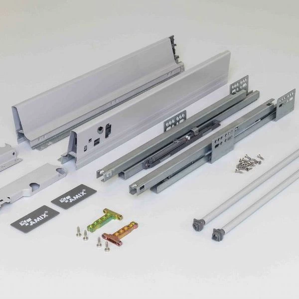 Schubkasten Grau Küchenschublade Schublade Vollauszug Küchenschubkasten40Kg TB10 9 Schubkasten Grau Küchenschublade Schublade Vollauszug Küchenschubkasten40Kg TB10 – Bild 7