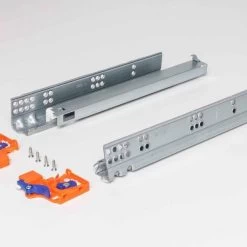Schubladenschiene Push Open Holzschubkasten Vollauszug Teleskopschiene ECB50TS -Möbelhaus 102164002