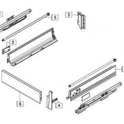 Innenschubkasten Küchenschublade Schublade Auszug Vollauszug Küchenschubkasten 40Kg 34 Innenschubkasten Küchenschublade Schublade Auszug Vollauszug Küchenschubkasten 40Kg -Möbelhaus 102164596