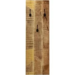 Wandgarderobe 2 Stk. Mangoholz Massiv 36x110x3 Cm VidaXL -Möbelhaus 10508422 4
