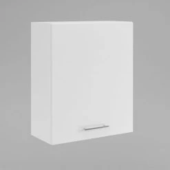 Küchen Hängeschrank 1 Türig Weiß Hochglanz Weiß Matt 30 - 70 Cm Soft Close