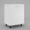 Küchen Unterschrank 1 Türig Weiß Hochglanz Weiß Matt 30 - 70 Cm Soft Close
