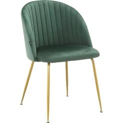 Leonique Esszimmerstuhl »Alain«, 2 St., Veloursstoff, Im 2er Set Erhältlich, Mit Sitz Und Rücken Gepolstert, Sitzhöhe 49 Cm -Möbelhaus 16e418f9bdeed49ebafaf71121e546ad