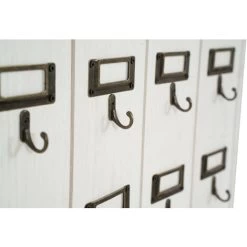 Schlüsselbrett Zur Wandmontage 25 Holzhaken 60 X 49 X 5 Cm Schlüsselaufhänger Für Den Flur Büroschließfach -Möbelhaus 18678834 4