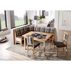 SCHÖSSWENDER 4-Fußstuhl »Tulln«, (Set), 2 St., Polyester, Gestell Aus Massivholz