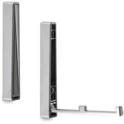 Aufbau-Klapphaken BARI Groß - Chrom Poliert