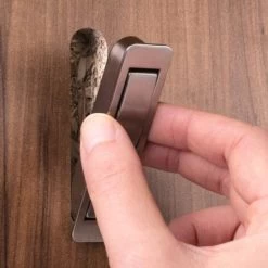 Klapphaken ZILLY Klein Zum Einfräsen Edelstahloptik 8 Klapphaken ZILLY Klein Zum Einfräsen Edelstahloptik -Möbelhaus 24185654 3