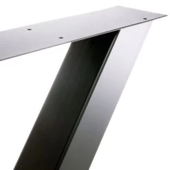 2 Stück Tischgestell Stahl X - 8080 Loft Steel X-Gestell Esstisch Tisch Schwarz Weiss -Möbelhaus 257039516