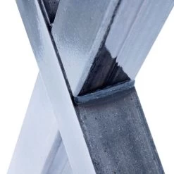 2 Stück Tischgestell Stahl X - 8080 Loft Steel X-Gestell Esstisch Tisch Schwarz Weiss -Möbelhaus 257039531