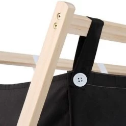 Jago® Wäschesortierer 3 Fächer Holz Wäschekorb Wäschebox Wäschesammler -Möbelhaus 274209243