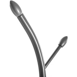 Versa Swindon Minimalistischer Garderobenständer Für Den Eingangsbereich, Mit 9 Haken Für Kleidung Oder Taschen, Maßnahmen (H X L X B) 185 X 32 X 32 Cm, Metall, Farbe: Grau -Möbelhaus 32120678 4