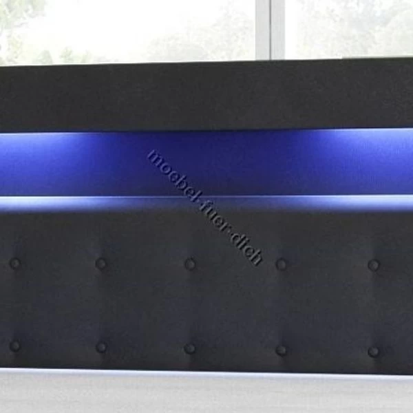 Boxspringbett Milano2 Mit Zwei Bettkasten Und LED-Beleuchtung Weiß Oder Schwarz 6 Boxspringbett Milano2 Mit Zwei Bettkasten Und LED-Beleuchtung Weiß Oder Schwarz – Bild 4