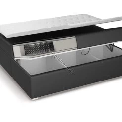 Boxspringbett Milano2 Mit Zwei Bettkasten Und LED-Beleuchtung Weiß Oder Schwarz 16 Boxspringbett Milano2 Mit Zwei Bettkasten Und LED-Beleuchtung Weiß Oder Schwarz -Möbelhaus 323052930