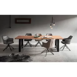 Home Affaire Esszimmerstuhl »Inca«, (Set), 2 St., Luxus-Microfaser, Mit Drehgestell -Möbelhaus 33316e1c0e3fb778f676434ce6f74feb