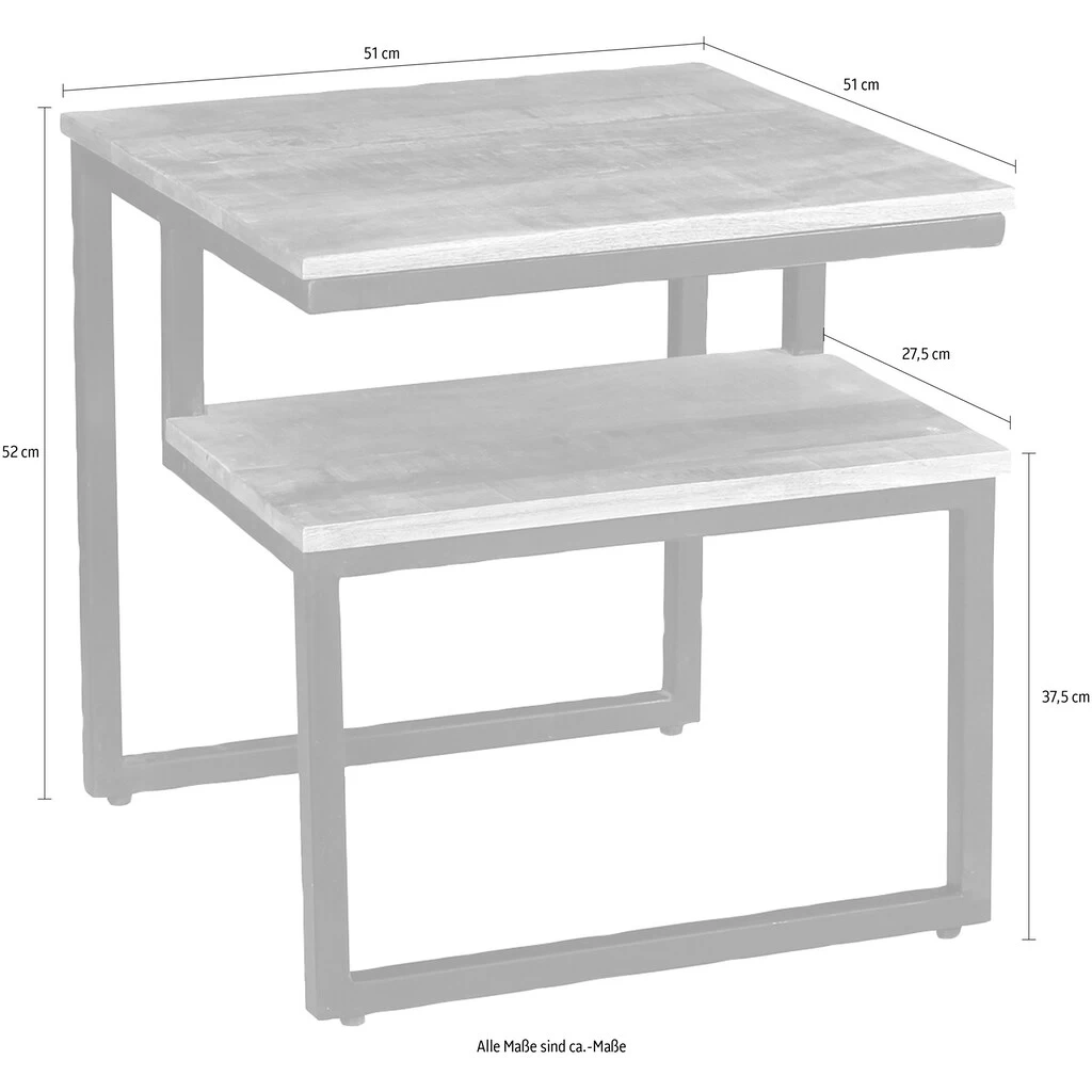 SIT Couchtisch, Gefertigt Aus Natürlichem Mangoholz 6 SIT Couchtisch, Gefertigt Aus Natürlichem Mangoholz – Bild 5