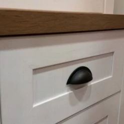 Küche Küchenzeile Toskana Weiß Shabby Lamelle - Soft Close - Individuell Stellbar 8 Küche Küchenzeile Toskana Weiß Shabby Lamelle - Soft Close - Individuell Stellbar -Möbelhaus 352300308