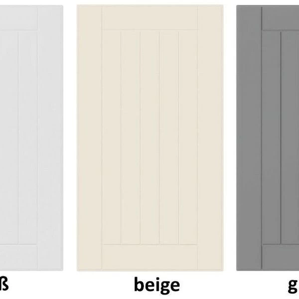 Landhaus Küchenzeile Eckküche LORA L-Form 235x365 Cm In Weiß, Beige Oder Grau 11 Landhaus Küchenzeile Eckküche LORA L-Form 235x365 Cm In Weiß, Beige Oder Grau – Bild 9