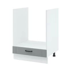 Landhaus Einbauküche LORA Küchenzeile 260 Cm Im Landhausstil Weiß, Beige O. Grau -Möbelhaus 362428899