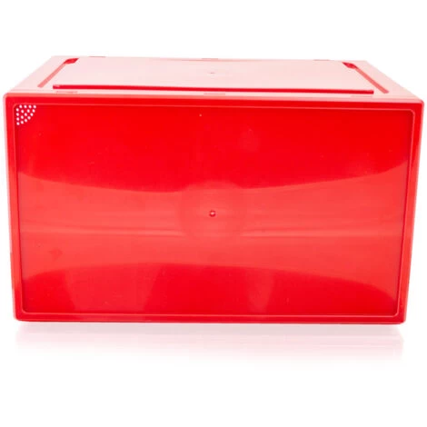 3er Set Rote Schuhbox Stapelbar Aufbewahrungsbox Kunststoffbox Schuhkasten Schuhkarton Schuhorganizer Bis Gr.47 6 3er Set Rote Schuhbox Stapelbar Aufbewahrungsbox Kunststoffbox Schuhkasten Schuhkarton Schuhorganizer Bis Gr.47 – Bild 4
