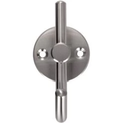 10er Pack - Garderobenhaken MIA Echt Edelstahl Klein -Möbelhaus 36329756 3