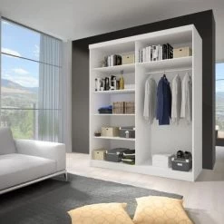 Kleiderschrank Schrank Schiebetürenschrank Garderobe Spiegel Multi 35 180 Cm -Möbelhaus 367025438