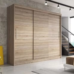 Schwebetürenschrank Schrank Kleiderschrank Schiebetüren Garderobenschrank Alba 250 Cm 26 Schwebetürenschrank Schrank Kleiderschrank Schiebetüren Garderobenschrank Alba 250 Cm -Möbelhaus 367722403