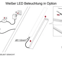 Schwebetürenschrank Schrank Mit Aufsatz Spiegel Kleiderschrank Schiebetüren Vista 05 -Möbelhaus 370103196