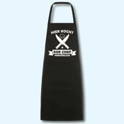 Schürze Hier Kocht Der Chef Grillschürze Küchenschürze Kochschürze -Möbelhaus 373666018