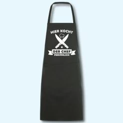 Schürze Hier Kocht Der Chef Grillschürze Küchenschürze Kochschürze -Möbelhaus 373666024