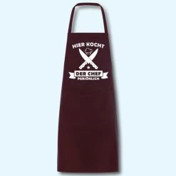 Schürze Hier Kocht Der Chef Grillschürze Küchenschürze Kochschürze -Möbelhaus 373666031