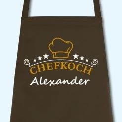Schürze Chefkoch Mit Wunschnamen Grillschürze Küchenschürze Kochschürze -Möbelhaus 373666522