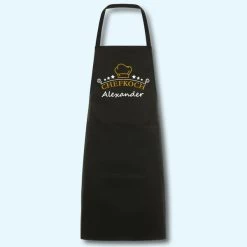 Schürze Chefkoch Mit Wunschnamen Grillschürze Küchenschürze Kochschürze -Möbelhaus 373666525