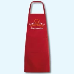 Schürze Chefkoch Mit Wunschnamen Grillschürze Küchenschürze Kochschürze -Möbelhaus 373666551