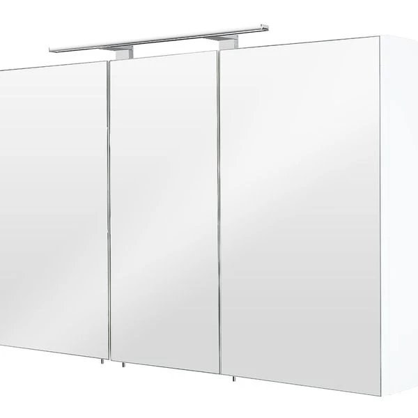 Spiegelschrank Multi 110cm Weiß 4 Spiegelschrank Multi 110cm Weiß – Bild 2