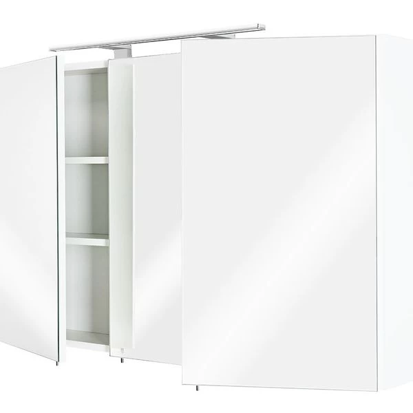 Spiegelschrank Multi 110cm Weiß 7 Spiegelschrank Multi 110cm Weiß – Bild 5