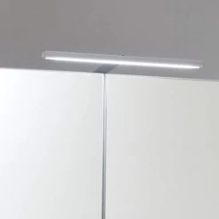 Badmöbel Set Badezimmer Möbel Weiß Hochglanz Grau Sardegna Möbelset 3-tlg. Line -Möbelhaus 379932091