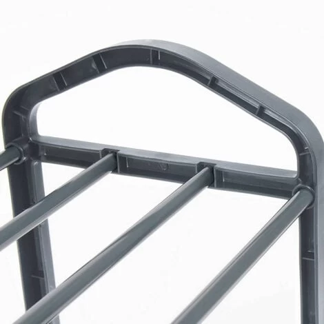 WOLTU Schuhablage Schuhregal 5 Schicht Für 20 Paare Schuhe XXL Grau 5 WOLTU Schuhablage Schuhregal 5 Schicht Für 20 Paare Schuhe XXL Grau – Bild 3