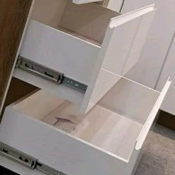 Küche Küchenzeile Eckküche Weiss Grifflos Glanz Soft Close System -Möbelhaus 383099575