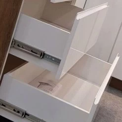 Küche Eckküche Weiß Grifflos Glanz Hochglanz - Soft Close - Individuell Stellbar -Möbelhaus 383381968