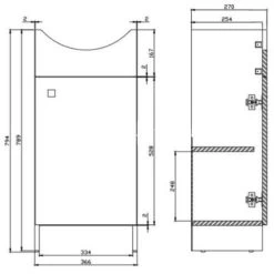 Badmöbel Set Satin 40 -Möbelhaus 383868342