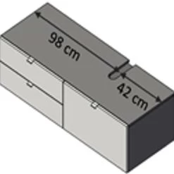 Badmöbel Badezimmer Set Weiß Hochglanz Waschtisch Optional Mit Waschbecken Beach -Möbelhaus 387388086