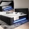 Exklusives Boxspringbett Prestige Mit Bettkasten Und LED -Möbelhaus 390382924