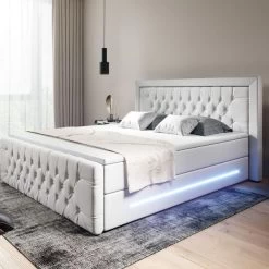 Exklusives Boxspringbett Prestige Mit Bettkasten Und LED 15 Exklusives Boxspringbett Prestige Mit Bettkasten Und LED -Möbelhaus 390382948