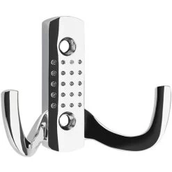 Garderobenhaken JASMIN STRONG Kurz Chrom Poliert