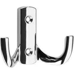 Garderobenhaken JULIE STRONG Kurz Chrom Poliert