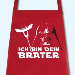 Schürze Ich Bin Dein Brater Grillschürze Küchenschürze Kochschürze (Gr. 80 X 63 Cm) -Möbelhaus 401458750